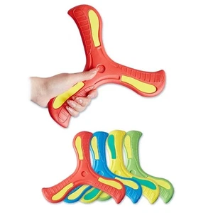 Children Boomerang Soft Three-leaf Cross Adult-kids Interactive Outdoor Toy - Picture 1 of 17