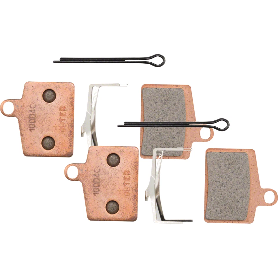 Paquete de 2 pastillas de freno de disco Hayes parte trasera de acero sinterizado - Dyno/Stroker Ryde Foto 1 de 2