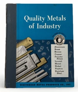 1955 Whitehead Metal Products Catalog No. 17A Spiral-Bound Industrial Reference - Picture 1 of 24