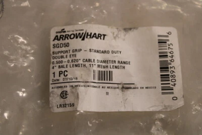 Accesorios de cable y cable Arrow Hart NSB SGD50 EA Foto 1 de 2