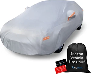 10-Layer Car Cover Waterproof All Weather. See Vehicle Size-Chart for Accurate F - Picture 1 of 7
