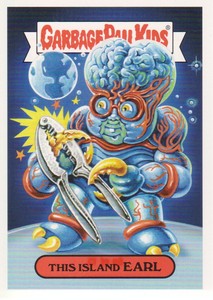 2018 Garbage Pail Kids Oh The Horror-ible #RSF-6a This Island Earl