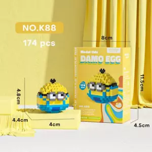 Minion Despicable Me Movable DIY Building Block Model Assembled Building Bricks - Picture 1 of 1