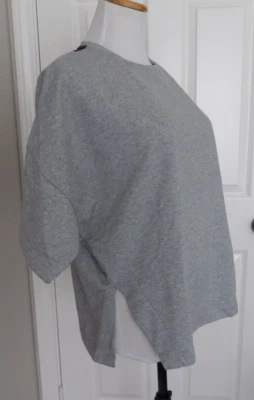 Новый с Ярлыками подлинный NIKE Dri-Fit серый свободного кроя назад сетки женщин Athletic Топ размер M - Изображение 1 из 4