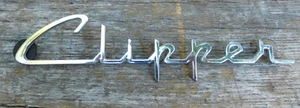 Packard Clipper 1955 1956 emblema de escritura insignia de 8,5" - Imagen 1 de 6