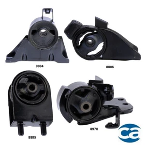 Engine Motor & Auto Trans Mount Set 4Pcs for Mazda Protege L4 1.6L - Bild 1 von 5