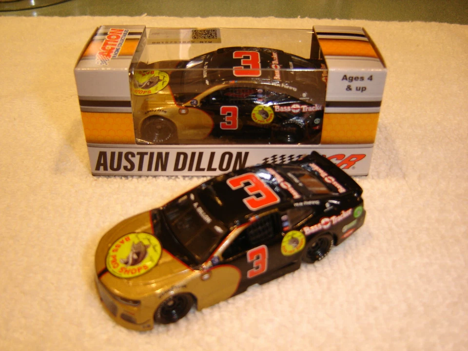 2021 AUSTIN DILLON #3 BASS PRO SHOPS THROWBACK 1/64 IAction / Lionel IN STOCK  - Image 1 of 1