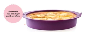 Tupperware Silikon Runde Form König Lila Amethyst Kuchen Backform 7" Neu - Bild 1 von 4