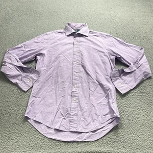 Polo Ralph Lauren Shirt Mens 15.5 34 Pink Long Sleeve Button Down Regent City - Picture 1 of 8