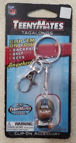 πLA Rams NFL TeenyMates Tagalong Mini Figure Keychain {Brand New}π Cover