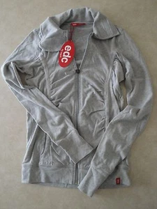 New EDC by Esprit Long Liht Grey S Sweater/Dress - 100% Cotton - Picture 1 of 4