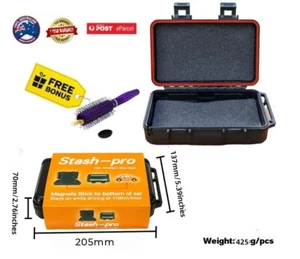 Jumbo Magnetic Secret Storage Compartment for Car Hidden Safe Storage Under Car - Picture 1 of 8