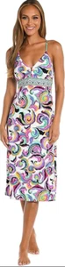 NEW Sunshine 79 Floral Swim Dress Cover Up Colorful Beach Resort Wear MSRP $132 - Picture 1 of 4