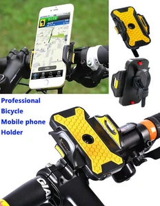 Cell Phone GPS Motorcycle MTB Bicycle Handlebar Bike Mount Holder For Universal - Zdjęcie 1 z 12
