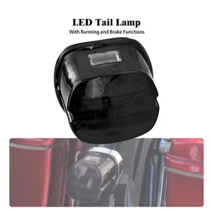 Smoke LED Brake Tail Lights Indicator For Harley Touring Road King Electra Glide - Picture 1 of 15