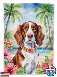 Caroline's Treasures DAC6532GF Welsh Springer Spaniel Luau Garden Flag Mailbo - Picture 1 of 5