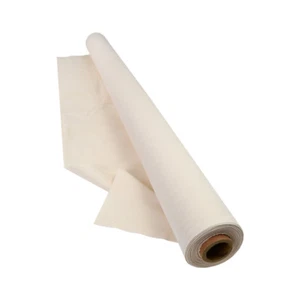 SCHEDULE 3 INTERLINER CLOTH, CRIB 5 CONTRACT BARRIER CLOTH. NATURAL WOVEN CALICO - Picture 1 of 3