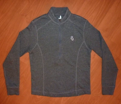 Jaqueta Johnnie-O Chicago White Sox MLB feminina tamanho M média algodão poli 1/2 zíper - Imagem 1 de 4