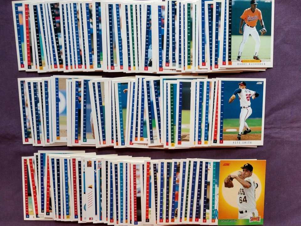 1993 Score Baseball and Boys of Summer - - - Pick A Card - - - Complete a Set - Image 1 of 1