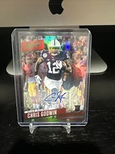 2017 Prestige Xtra Points Green Signatures Chris Godwin #222 Rookie Auto /150 RC