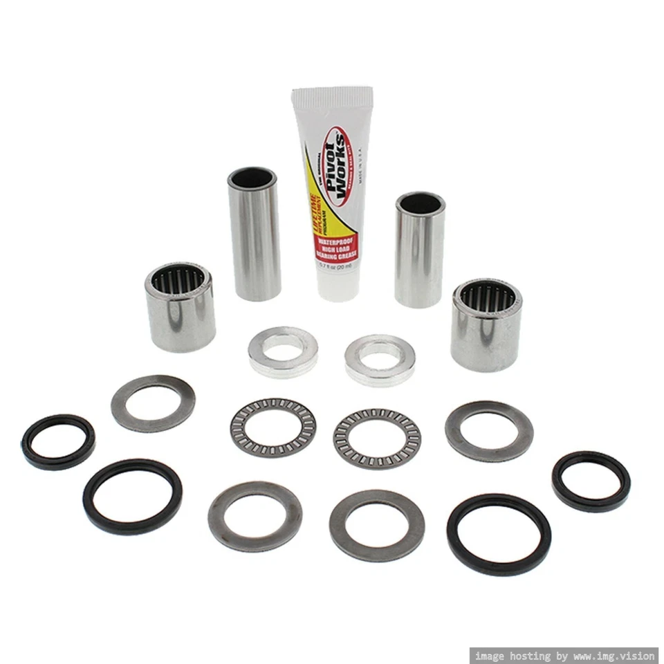Rodamientos basculantes Pivot Works Honda CRF250R 2004-2009 garantía de por vida Foto 1 de 3