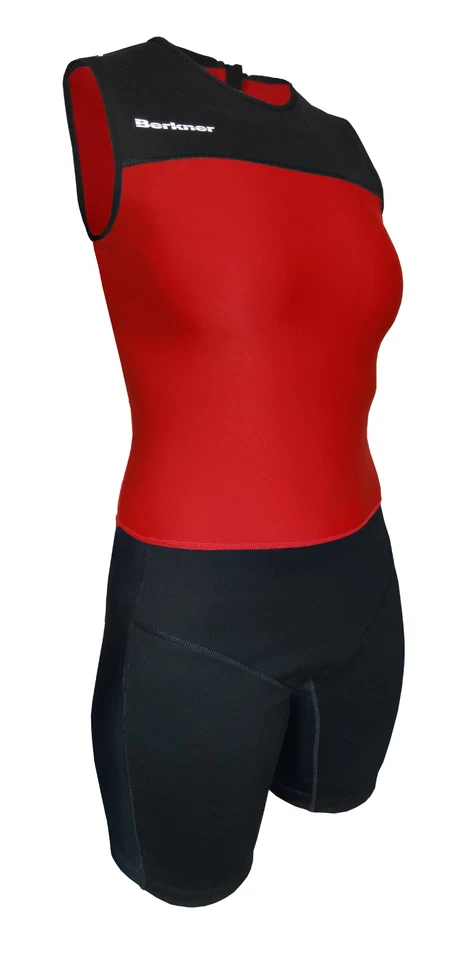 BERKNER Womens Weightlifting Singlet VICTORIA Red/Black Weightlifting Suit - Image 1 of 4