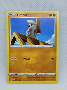 Pokemon Karte - Timburr 073/163 Common Kampfstile - Near Mint - Bild 1 von 2