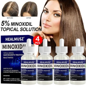 4xExtra Strength Hair Loss&Regrowth Scalp Serum Treatment for Men 4 Month Supply - Picture 1 of 21
