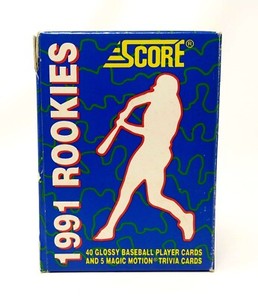 1991 Score Baseball Rookies Complete Box Set Glossy Mo Vaughn 6 Todd Hundley 23