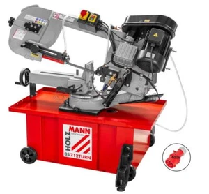 SIERRA DE CINTA HIERRO CORTE METAL CON BASE HOLZMANN BS712TURN 400V - Imagen 1 de 7