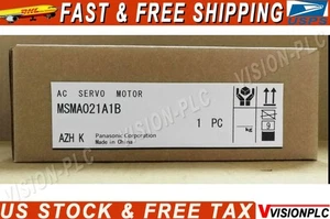 Panasonic MSMA021A1B Servo Motor 1PC New In Box Expedited Shipping - Picture 1 of 3