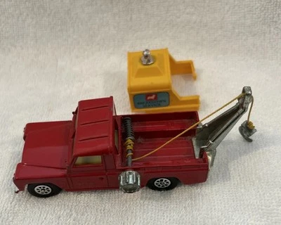 Vintage Corgi Whizzwheels Land Rover Breakdown Truck 109" WB, #3396/69 - Image 1 of 4