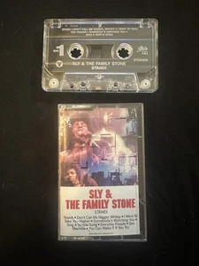 SLY & THE FAMILY STONE - STAND! CASSETTE TAPE FUNK SOUL EPIC RECORDS (ET26456) - Picture 1 of 2