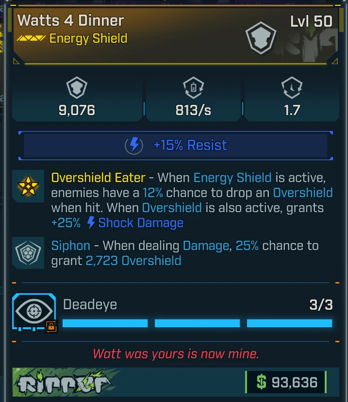 Borderlands 4 OP⭐ WATTS 4 DINNER ⭐25% SIPHON⭐ PC/XBOX/PS4/PS - Image 1 of 1