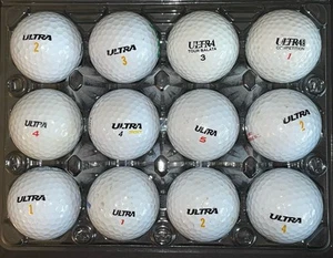 12 Used Golf Balls - Wilson Ultra - Picture 1 of 1