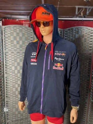 NEW Red Bull Racing F1 Men's Hoodie 2012 Genuine Vintage F1 FREE SHIPPING!- XL - Image 1 of 4
