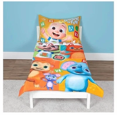 New CoComelon 4-Piece Toddler Bedding Set - Image 1 of 4