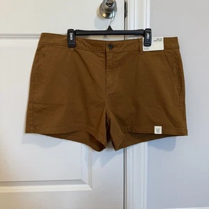 A.N.A Damen mittelhohe Twill Shorts, braun khaki Größe 18, 3,5" Schrittlänge - Bild 1 von 4