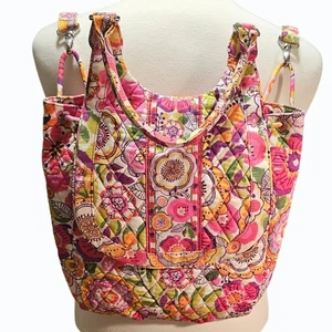 Zaino convertibile Vera Bradley tote borsetta tracolla clementine nuovo con etichette - Foto 1 di 10