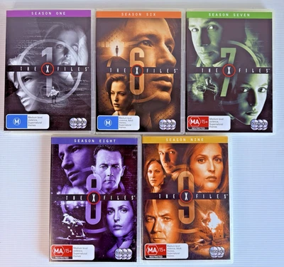 The X-Files Complete Seasons 1 & 6-9 1 6 7 8 9 DVD Collection Region 4 - Image 1 of 4