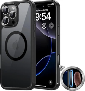 TAURI Magnetica Cover per Iphone 16 Pro Max Con Pulsante Di Acquisizione Control - Foto 1 di 12