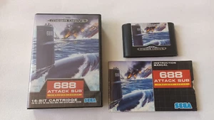 688 SUB ATTACK PAL FR MEGADRIVE COMPLET BON ETAT - Photo 1/10