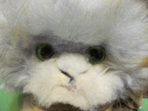 Vintage Bell & Bell Realistic Cat Plush Stuffed Animal - Made in England - Picture 1 of 9