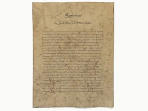 Rapunzel - Hand Antiqued First Page Reproduction - Picture 1 of 1