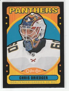 Chris Driedger 2021-22 O-Pee-Chee #347 Retro Black Border /100 Panthers - Bild 1 von 2