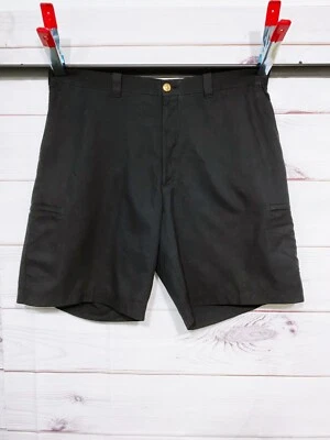 PGA Tour Mens Shorts Size 40 Black Flat Front High Rise Pockets - Image 1 of 4
