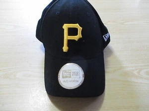 NEW ERA Adjustable Hat Cap MLB PITTSBURGH PIRATES Black/Yellow Adult OSFM - NEW - Picture 1 of 8