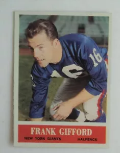 1964 Philadelphia Football #117 Frank Gifford Giants MINT - Picture 1 of 2