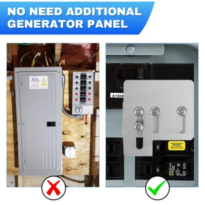 RATRKMTPRFTX Generator interlock kit for Square D QO or Home line 150 & 200 Amp SqD