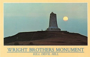 Wright Brothers National Monument Kill Devil Hill NC Vintage Postkarte  - Bild 1 von 2